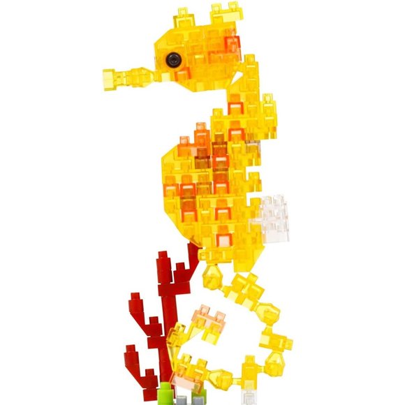 Nanoblock - Seahorse- Nanoblock Collection Series Building Kit - Picture 3 of 4